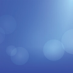 Elegant Blue Bokeh effect with soft tone 