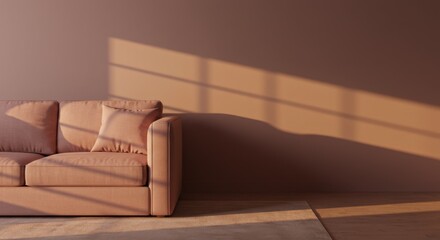 Elegant Dusty Rose Room Interior