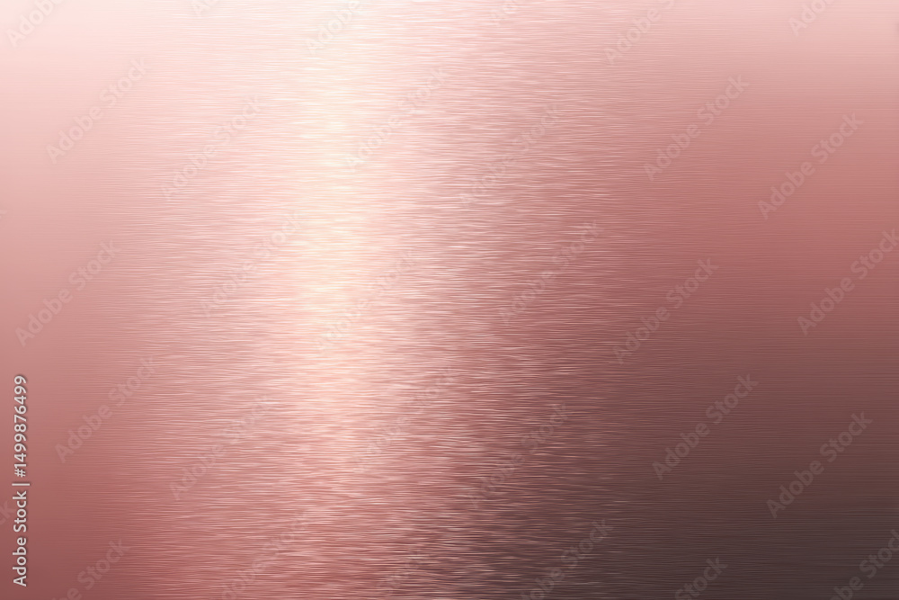 Poster smooth, reflective surface with soft pink hue, creating serene and elegant atmosphere. subtle textur