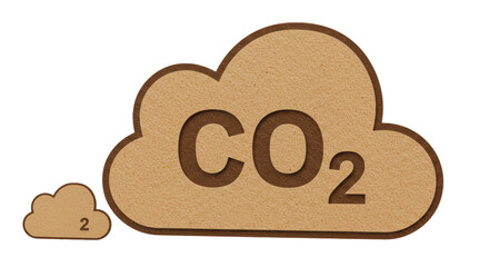 Isolated CO2 Icon