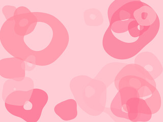 Colorful Organic Geometric Pattern Background – Seamless Vector Design - Pastel Blob Shapes