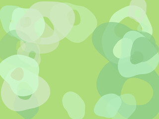 Colorful Organic Geometric Pattern Background – Seamless Vector Design - Pastel Blob Shapes