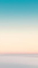 Fototapeta premium Abstract pastel sky and cloudscape. Peaceful, serene, dreamy background image.
