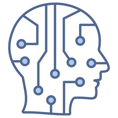 Artificial Life Blue Icon