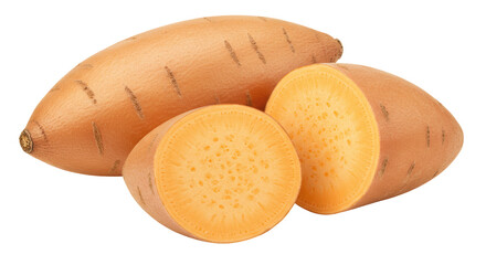 Isolated Sweet Potato