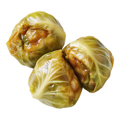 Stuffed Cabbage Rolls on transparent background
