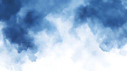 Obraz premium Soft, diffused clouds against a bright backdrop.