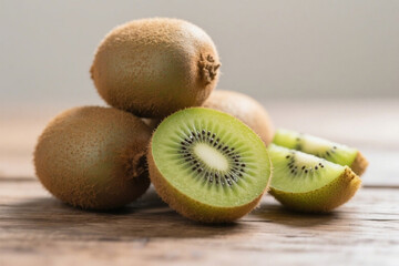 Fototapeta premium fresh kiwi fruit