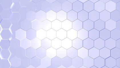 Abstract Hexagon Pattern Background.