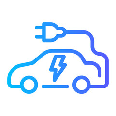 electric car icon