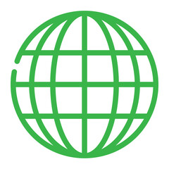 earth, globe icon