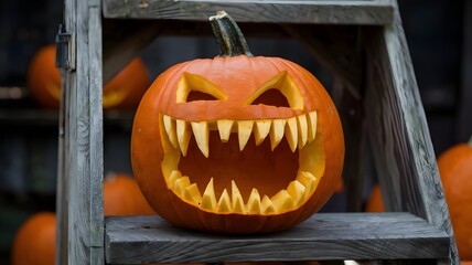 halloween jack o lantern pumpkin