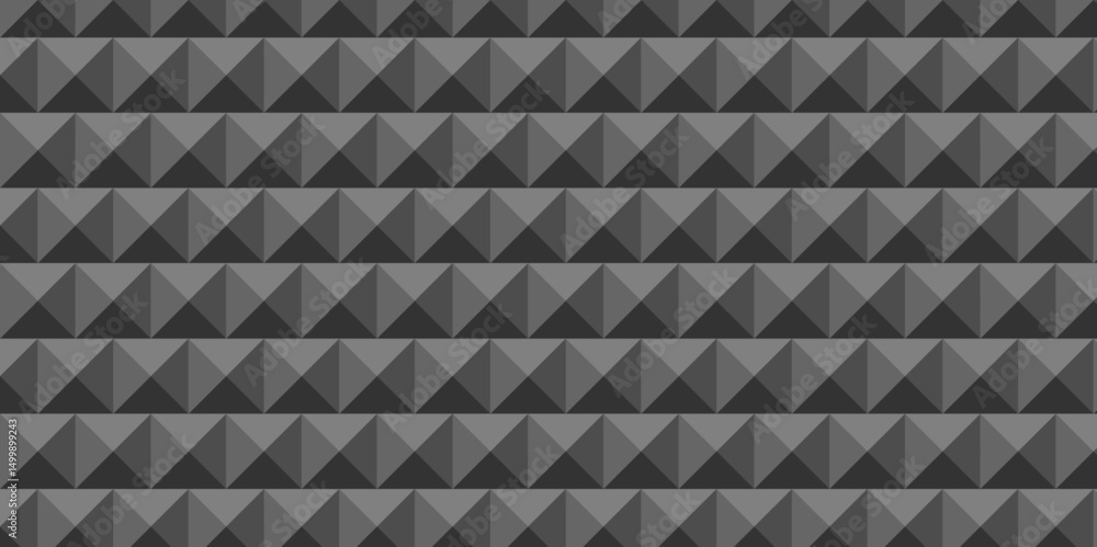 Poster abstract geometric 3d pyramid pattern background. background from cubes and lines. geometric seamles