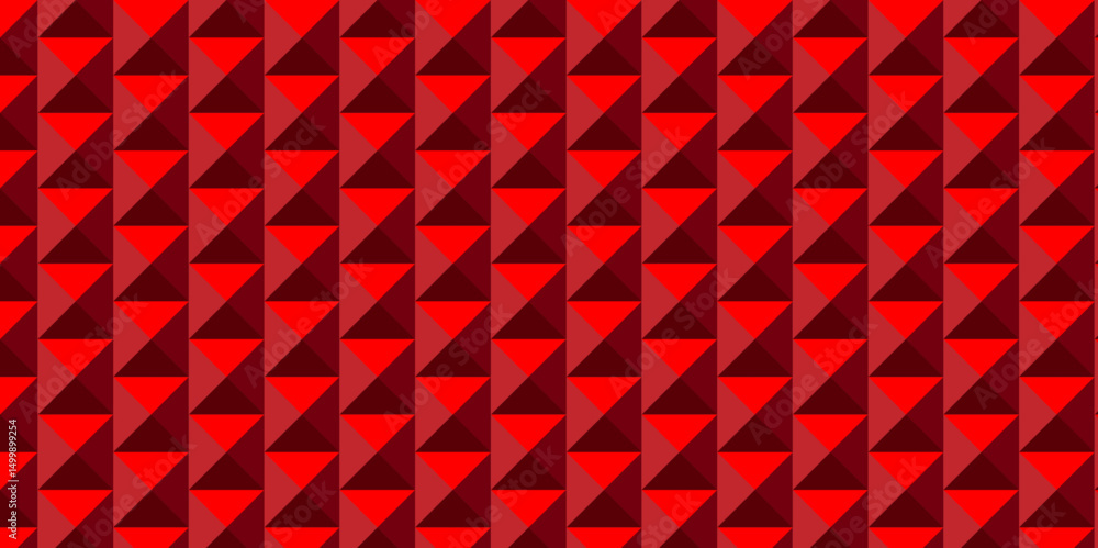 Aufkleber abstract geometric 3d pyramid pattern background. background from cubes and lines. geometric seamles
