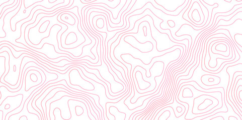 Abstract Topographic Contour Lines. Seamless Abstract Topographic Map Background. Gradient Contour Lines
