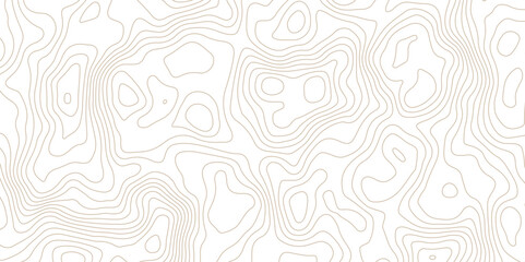 Fototapeta premium Abstract Topographic Contour Lines. Seamless Abstract Topographic Map Background. Gradient Contour Lines