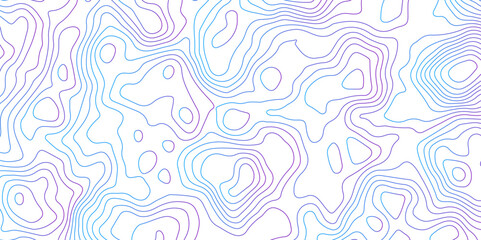 Abstract Topographic Contour Lines. Seamless Abstract Topographic Map Background. Gradient Contour Lines