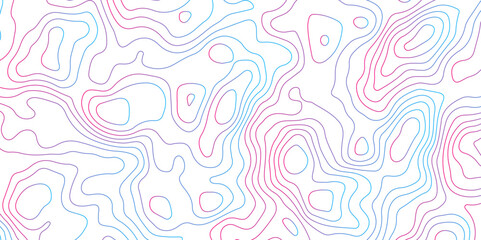 Abstract Topographic Contour Lines. Seamless Abstract Topographic Map Background. Gradient Contour Lines