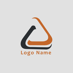  Minimalist Abstract Triangle Logo for Corporate Identity