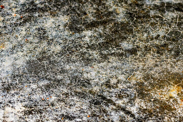 Surface structure of outdoor cast floor