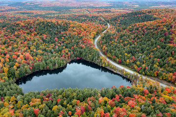 Fall Foliage at Panther Pond
