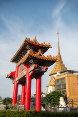 THAILAND BANGKOK CHINA TOWN WAT TRAIMIT GATE
