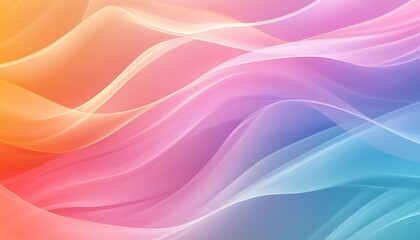 Fototapeta premium a colorful waves with dots