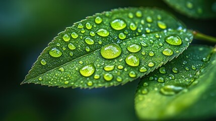 dew on leaf