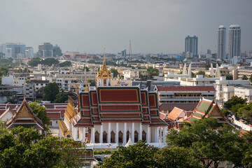 THAILAND BANGKOK WAT RATCHANATDARAM WORAWIHAN