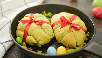 Delightful Easter Bread Buns A Festive Treat for Spring Celebrations
