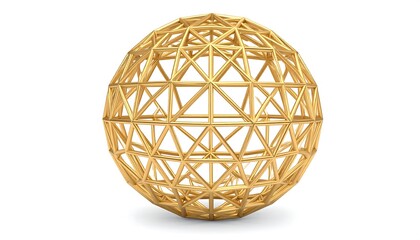Golden Geometric Sphere Model.