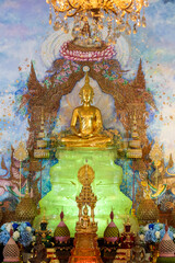 Obraz premium THAILAND BANGKOK GOLDEN MOUNT WAT SAKET