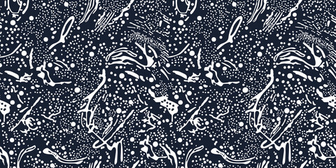 Exquisite Hand Illustrated Curly Floral Pattern Creations