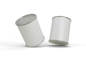 Paint Can Mockup Editable Branding Scene