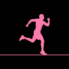 Premium Vector - Run Icon