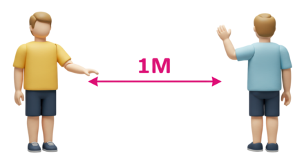 Isolated Social Distancing