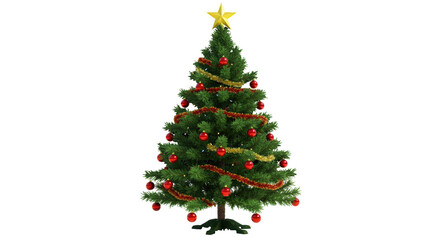 Isolated Christmas Tree
