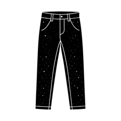 Pants Silhouette vector