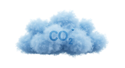 Isolated CO2 Cloud