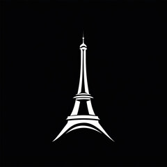paris illustration eiffel symbol background classic