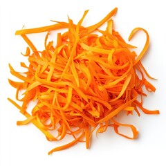 Pile of shredded carrots (2)
