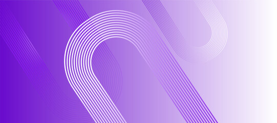 Blue and white futuristic modern abstract dynamic banner with shiny geometric lines. Futuristic technology concept. Suit for poster, banner, brochure, corporate, website