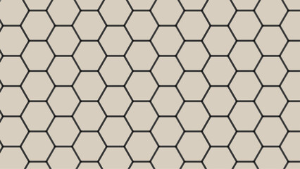 Fototapeta premium Seamless pattern with honeycomb hexagon geometric texture background. creative decorative element fabric. hexagon light creative digital concept vector surface grid .