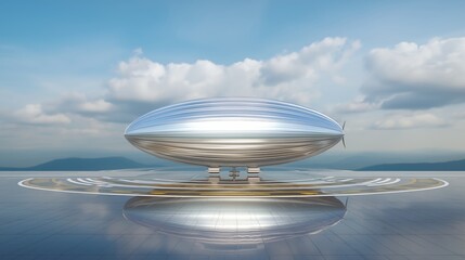 The Shining Airship of the Future. The Aircraft of the Future. The Concept of Ecological Transport
