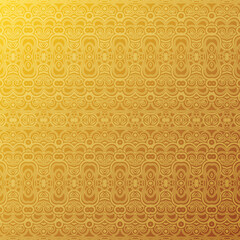 Golden Abstract Ornamental Pattern
