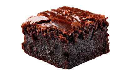  A single brownie , cut out