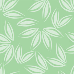 Christmas seamless pattern with berry and pine branch, winter design, hand drawn elements