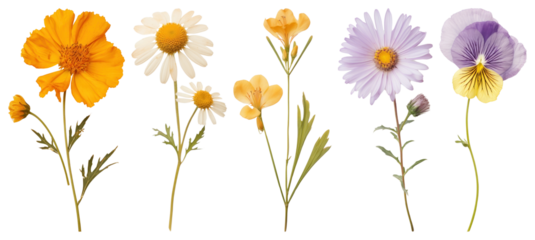 PNG Pressed pansy flower petal plant, transparent background