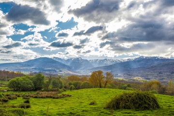 Alto Tormes Region mountains landscape