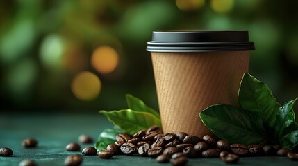 Paper Coffee Cup Mockup 